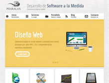 Tablet Screenshot of pharalax.com